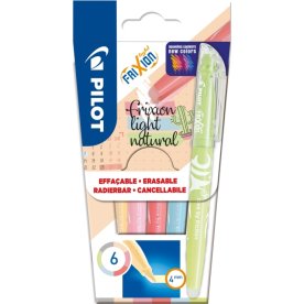 Pilot FriXion Light N Highlighter | 6 färger
