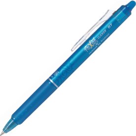 Pilot FriXion Clicker kulspetspenna, 0,7 mm, ljusb