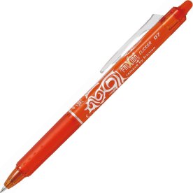 Pilot FriXion Clicker penna, 0,7 mm, orange
