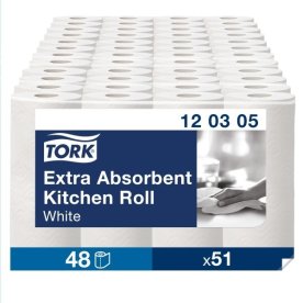Tork Extra Soft hushållsrulle, 3 lager, 48 rullar
