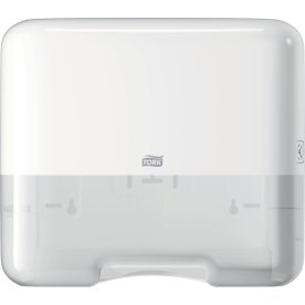 Tork H3 Mini dispenser för handduksark, vit