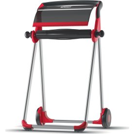 Tork W1 golvstativ, svart/röd