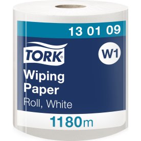 Tork W1 Standard avtorkningspapper, vit, 1 rulle