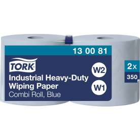 Tork W1/W2 Tork Extra, Blå, 3-lags, 2 rl