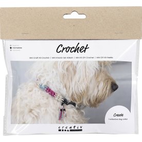 Mini DIY Kit virkning, hundhalsband