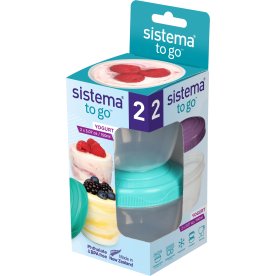 Sistema Yoghurt To Go, 2 st., 150ml