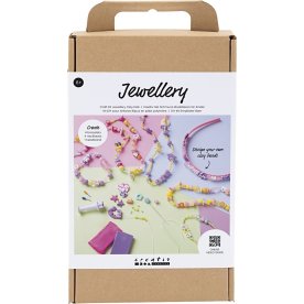 DIY-kit smycken, färgglada barnsmycken