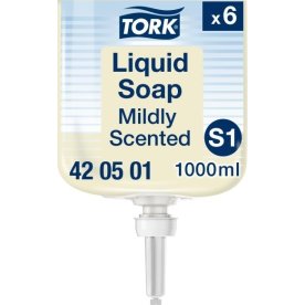 Tork S1 Mild tvål, med parfym, 1 l