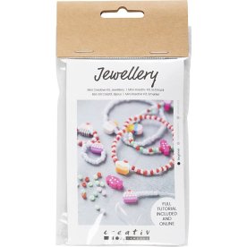 Mini DIY Kit smycken, resårarmband och örhängen
