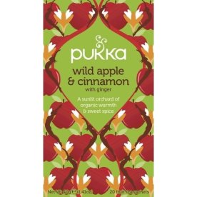 Pukka Wild Apple Cinnamon Te, 20 påsar