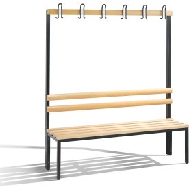 CP Bänk med kroklist, 150 cm
