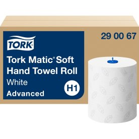 Tork H1 Advanced pappershanddukar, 6 rullar