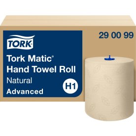 Tork H1 Natur handduksark, 6 rullar