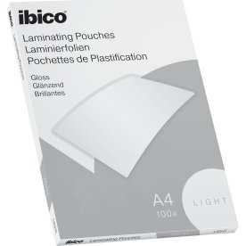Ibico lamineringsfickor, 80my, A4, 100 st.