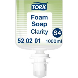 Tork S4 skumtvål, Clarity, oparfymerad, 1 l