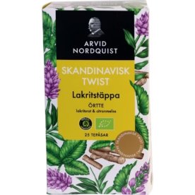 Arvid Nordquist Te, Lakritstäppa, 25 påsar