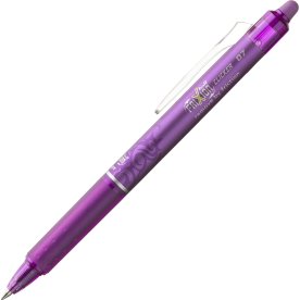 Pilot FriXion Clicker Rollerball, M, Lila