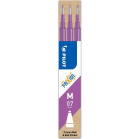 Pilot FriXion Refill, M, Lila, 3 st.