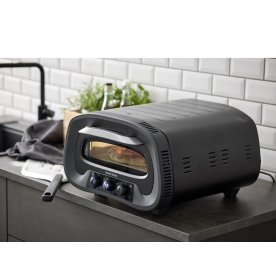 Nordic Sense elektrisk pizzaugn, 1700W, svart