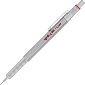 Rotring 600 Stiftpenna, 0,7 mm, Silver