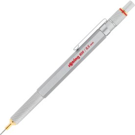 Rotring 800 Stiftpenna, 0,5 mm, Silver