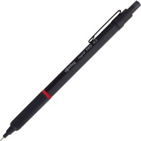 Rotring Rapid Pro Stiftpenna, 0,5 mm, Matt svart