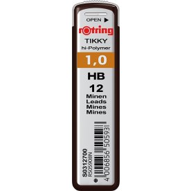 Rotring ring Tikky Stift, HB, 1,0 mm, 12 st.