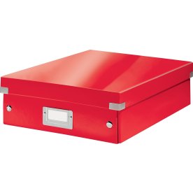 Leitz Click & Store Förvaringslåda, Medium, röd