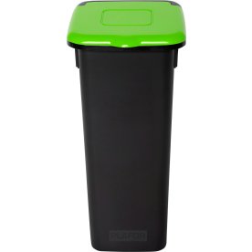 Style papperskorg med lock, 20 L, grön