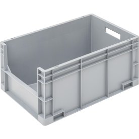 Förvaringslåda 65L, öppen framtill, 60x40x32 cm
