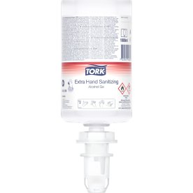 Tork S4 Premium handdesinfektion 80 %, gel, 1 l