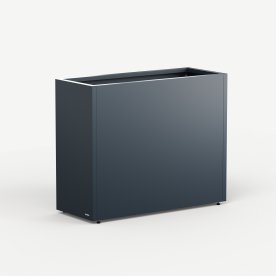 Herstera Blomlåda, inomhus, svart, 100x40x80