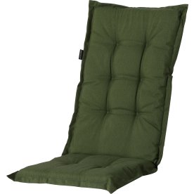 Panama Stolsdyna med hög rygg 123x50 cm, Grön