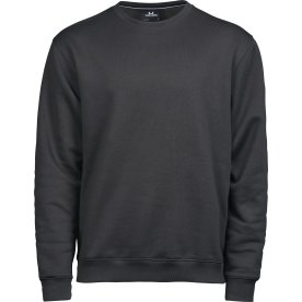 Tee Jays Heavy Sweatshirt, Mörkgrå, Stl. 3XL