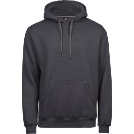 Tee Jays Hooded Sweatshirt, Mörkgrå, Stl. M