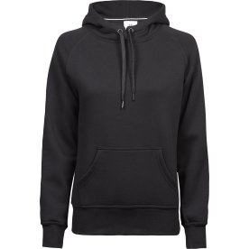 Tee Jays Hooded Sweatshirt, Dam,, Svart, Stl. M
