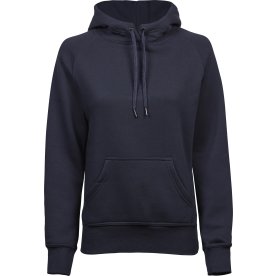 Tee Jays Hooded Sweatshirt, Dam, Navy, Stl. XL
