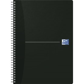 Oxford Smart Black Spiralbok A4, linjerat