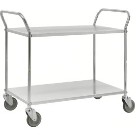 Rullbord med 2 hyllor 1070x585x940 mm 250 kg Stål