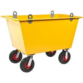 Fodervagn med lyftöglor, 300 liter, luftgummihjul