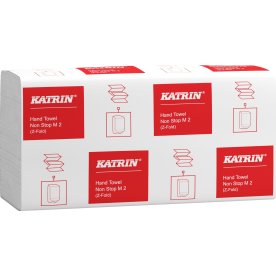 Katrin M2 handdukspapper, 2-lager, 15 buntar.