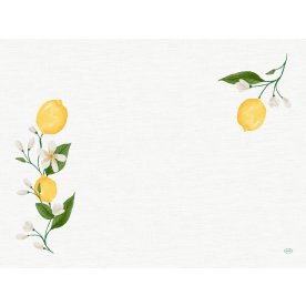 Duni Bordsunderlägg, 30x40 cm, Lemon Fiesta, 250st