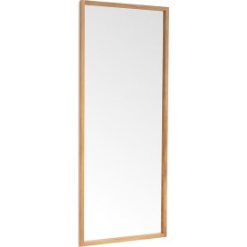 NordicLine Spegel, smal ram i ek, 50x120 cm