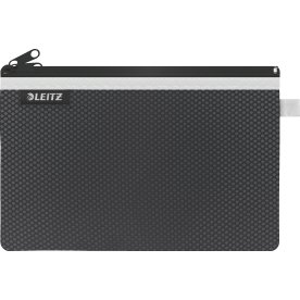 Leitz WOW Dragkedjeficka | L | Svart
