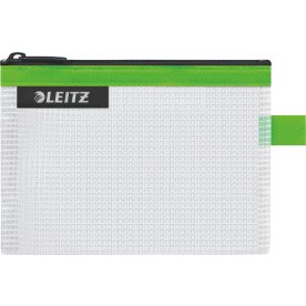 Leitz WOW Vattenavvisande dragkedjeficka, S, Grön