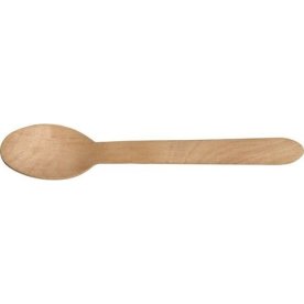 Bestick Matsked vaxat trä 16,5cm 100/fp