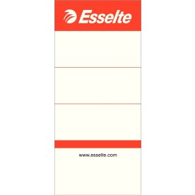 Esselte Rygetikett | Bred | Kort | 100 st.
