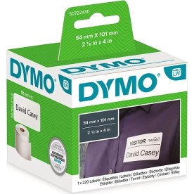 Dymo LW fraktetikett, 54x101 mm