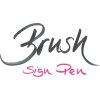 Pentel Brush Sign Pen Fineliner | Blå