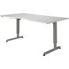 Höj-/sänkbart skrivbord Stay Vit/Alu 180x90 cm